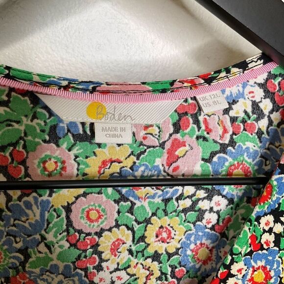 Boden Floral Midi Dress - Picture 3 of 9